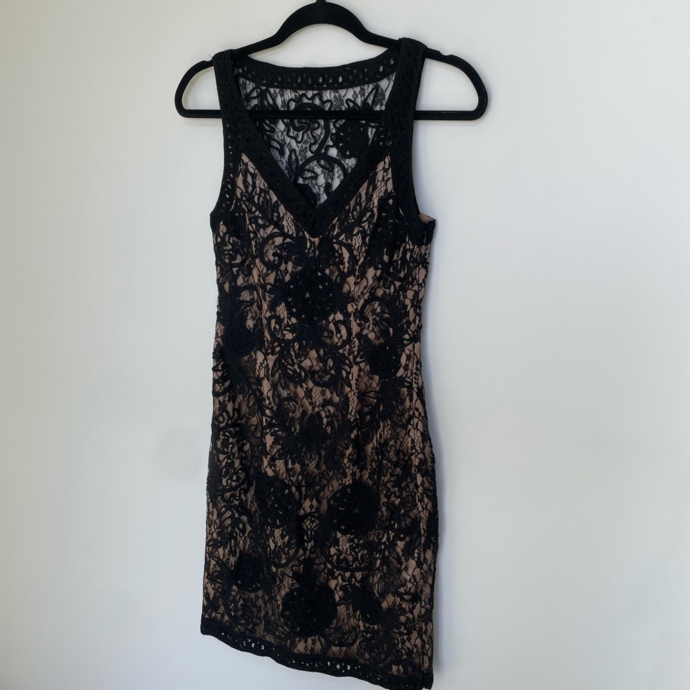 Stunning Sue Wong Black Dress w/ Matching Coat